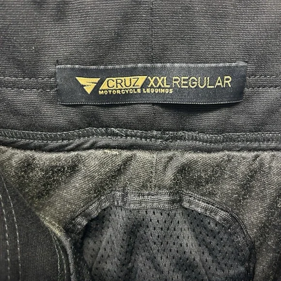 SHIMA Cruz 2.0 Motorcycle Leggings Womens 2XL Black Biker Performance - Picture 2 of 16